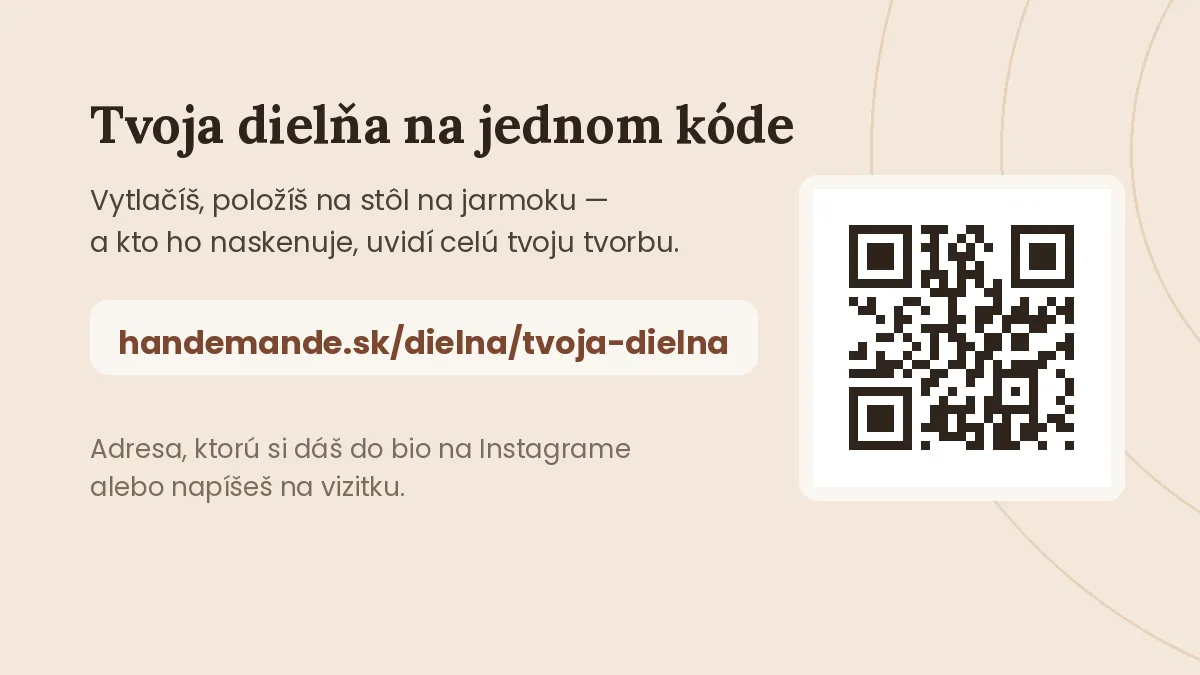 Adresa dielne a QR kód na stiahnutie