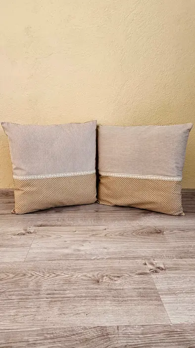 Obliečky na vankúšiky "Béžové"