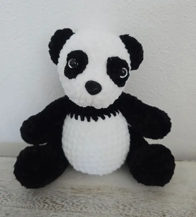 Háčkovaná panda