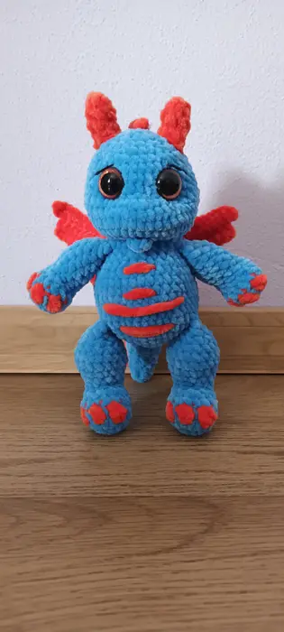 Háčkovaný drak