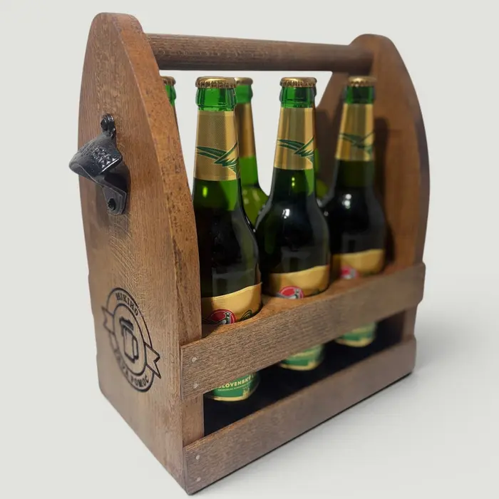 Drevená prepravka na pivo