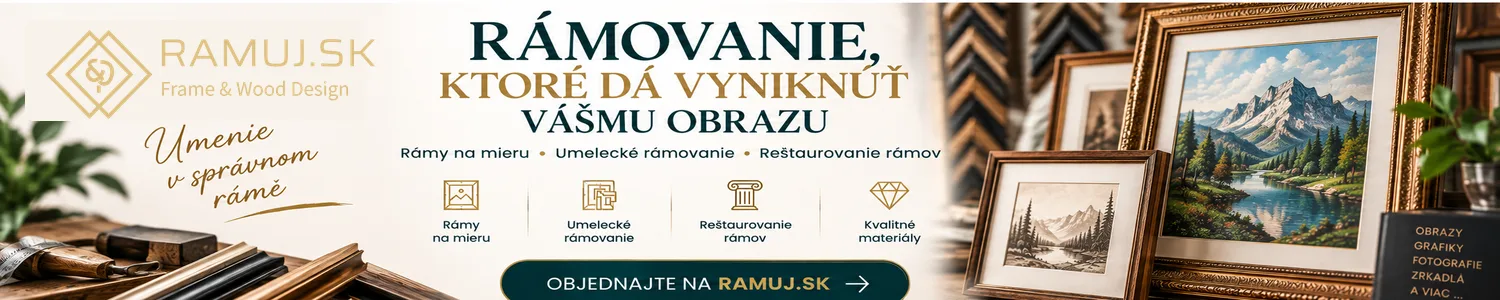 Umelecke rámovanie obrazov
